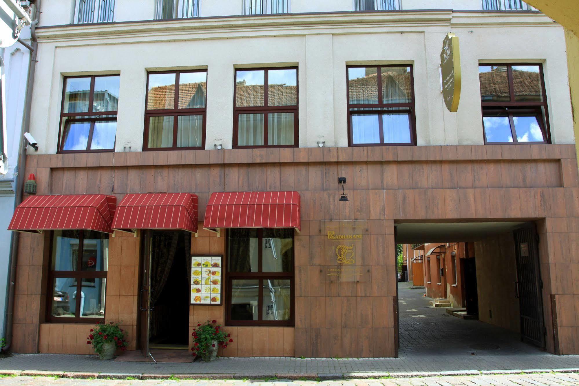 Hotel Radharane Kaunas Exterior foto